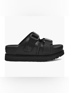 UGG Women's Goldenstar Hi Slide Platform sandals - black